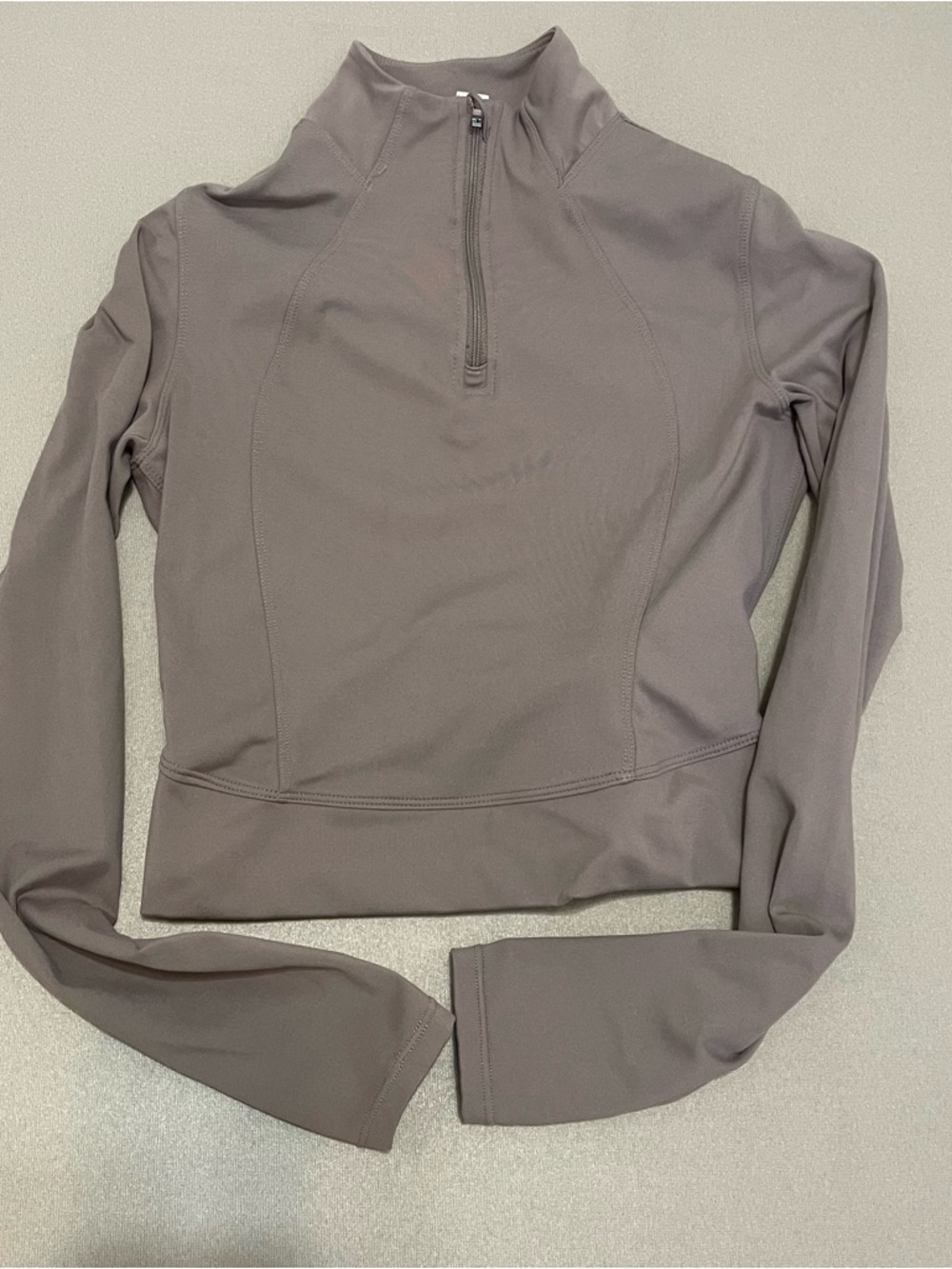 90 Degree By Reflex Women's Half-Zip Performance Pullover small yoga active crop